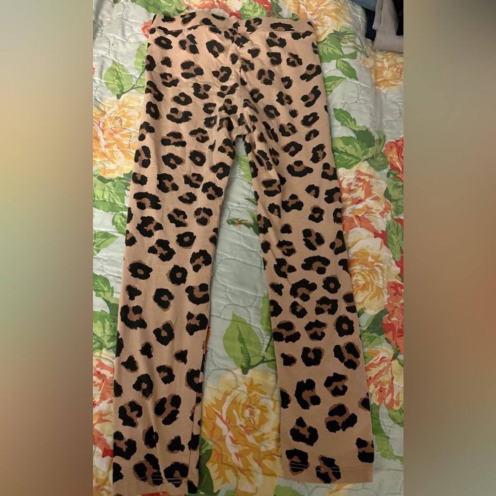 H&M Kids Leopard Leggings Size 6